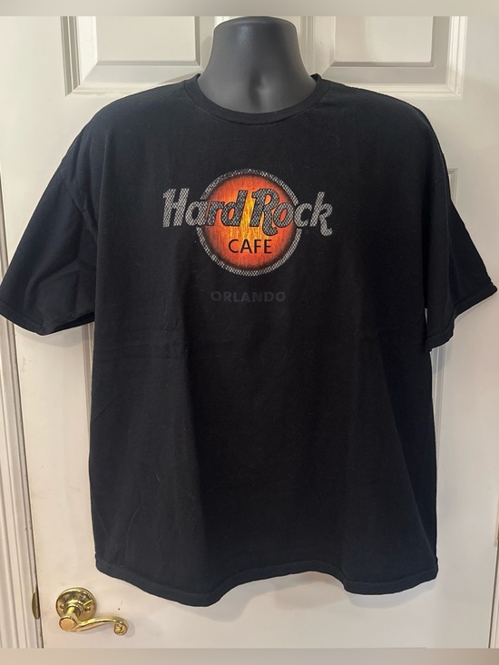 Hard Rock Cafe Other - Hard Rock Cafe Orlando Black Logo T-Shirt - Men's
